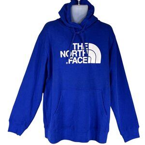 The North Face Half Dome NWT Mens XL Blue Pullover Hoodie Sweatshirt Streetwear